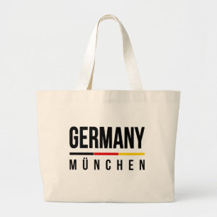 München Germany Large Tote Bag