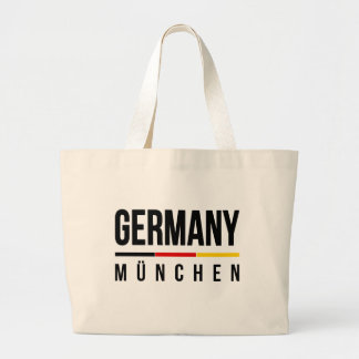 München Germany Large Tote Bag