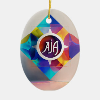 München Pop Art Ceramic Tree Decoration