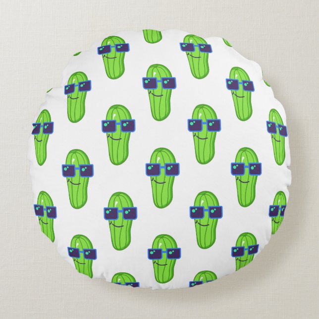 Munchers Round Cushion (Front)
