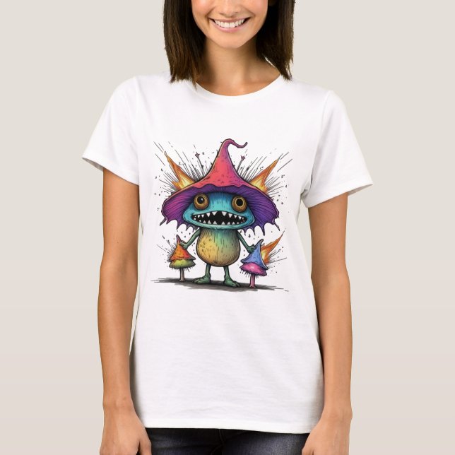 Munchie the Mushroom Minion  T-Shirt (Front)