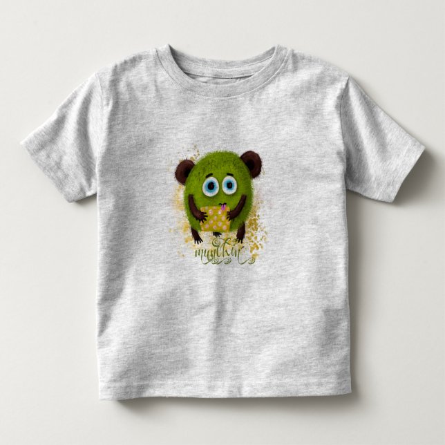Munching Monster Toddler T-Shirt (Front)
