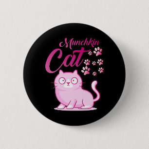 Munchkin Cat 6 Cm Round Badge
