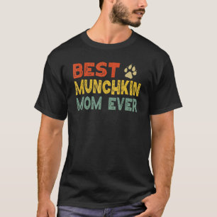 Munchkin Cat Mum Owner Breeder Kitten T-Shirt