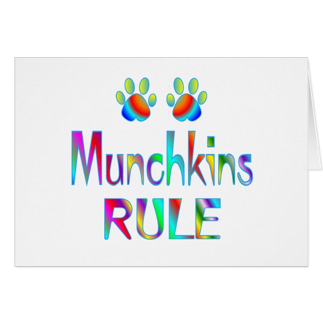 Munchkins Rule (Front Horizontal)