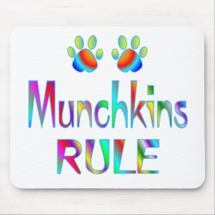 Munchkins Rule Mouse Mat