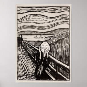 Munch's The Scream Poster