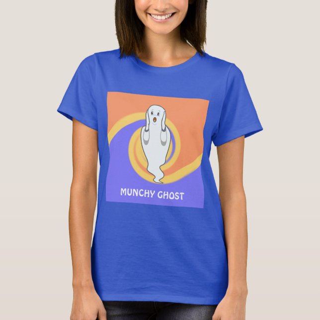 Munchy Ghost T-Shirt (Front)