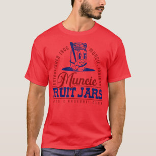 Muncie Fruit Jars Baseball T-Shirt