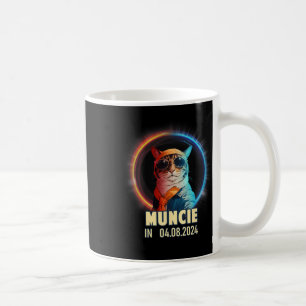 Muncie Indiana Total Solar Eclipse 2024 Coffee Mug
