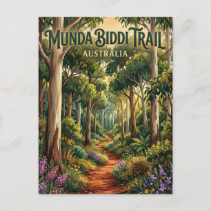 Munda Biddi Trail Australia Postcard