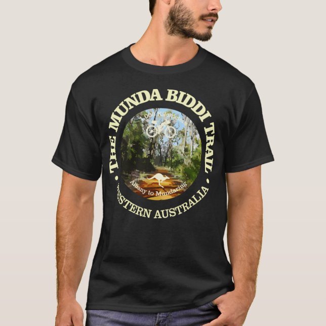 Munda Biddi Trail (Cycling C) T-Shirt (Front)
