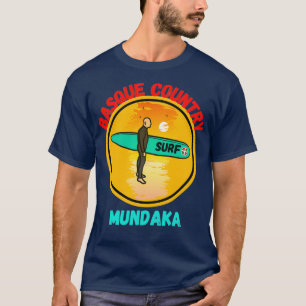 mundaka basque country surfTShirt T-Shirt