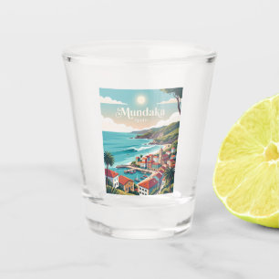 Mundaka Spain Shot Glass