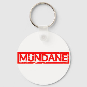 Mundane Stamp Key Ring