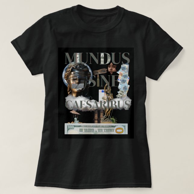 Mundus Sine Caesaribus T-shirt For Women (Design Front)
