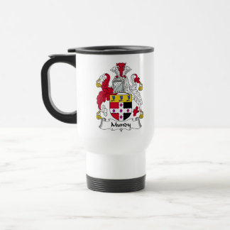 Mundy Family Crest Travel Mug
