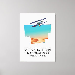 Munga-Thirri National Park Birdsville Australia  Canvas Print