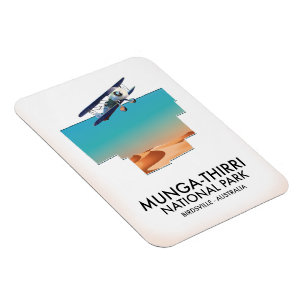 Munga-Thirri National Park Birdsville Australia Magnet