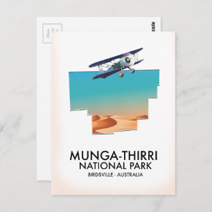 Munga-Thirri National Park Birdsville Australia  Postcard