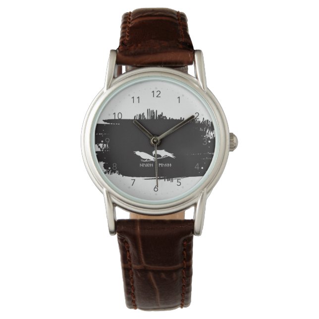 mungin and huggin Odin crows valhalla viking norse Watch (Front)