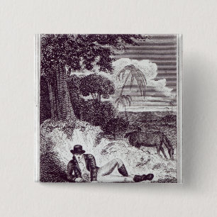 Mungo Park in Africa 15 Cm Square Badge