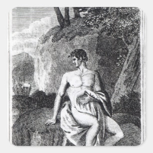 Mungo Park in Africa Square Sticker