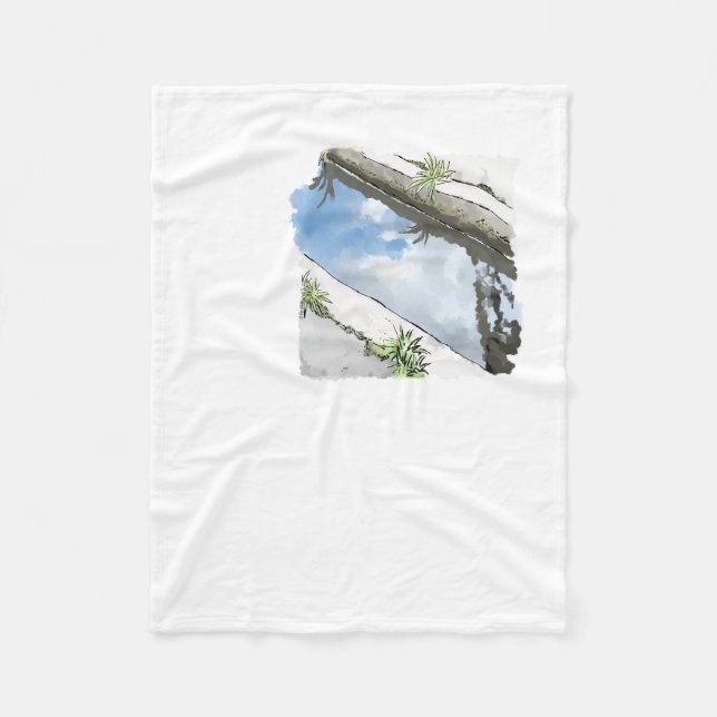 Muni Sanana Fleece Blanket (Front)