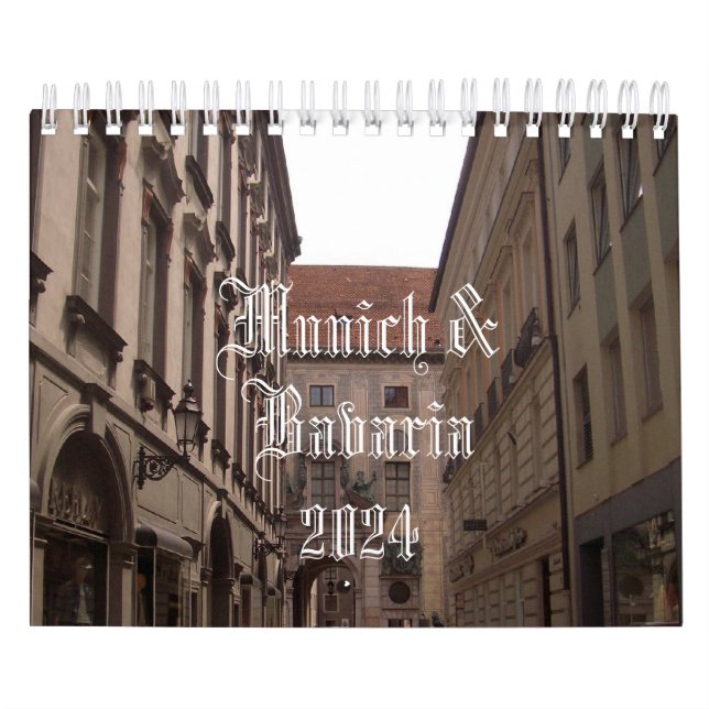 Munich & Bavaria 2024 Calendar (Cover)