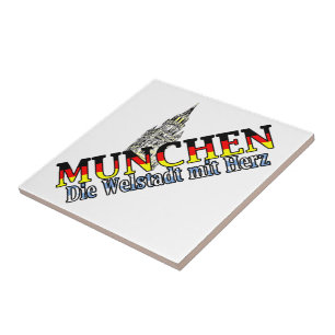 Munich Bavaria Germany Deutchland Munich Tile