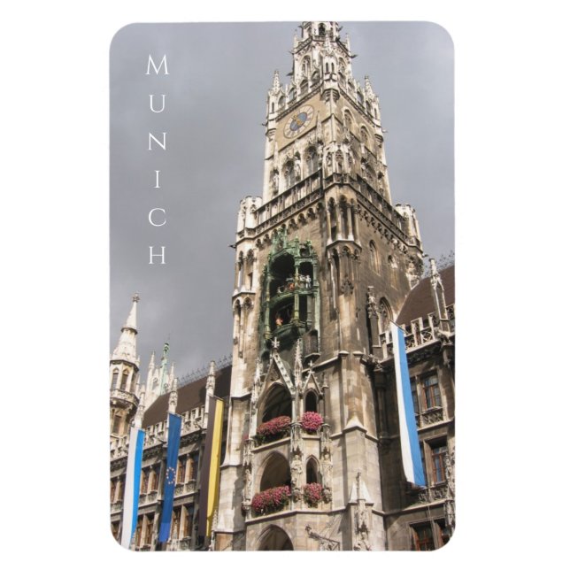 munich cathedral magnet (Vertical)