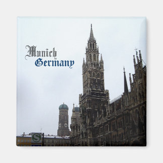 Munich City Hall Germany Travel Souvenir Magnet