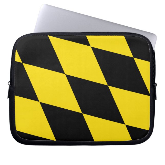 Munich Flag Laptop Sleeve (Front)