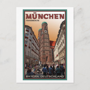 Munich - Frauenkirche Postcard