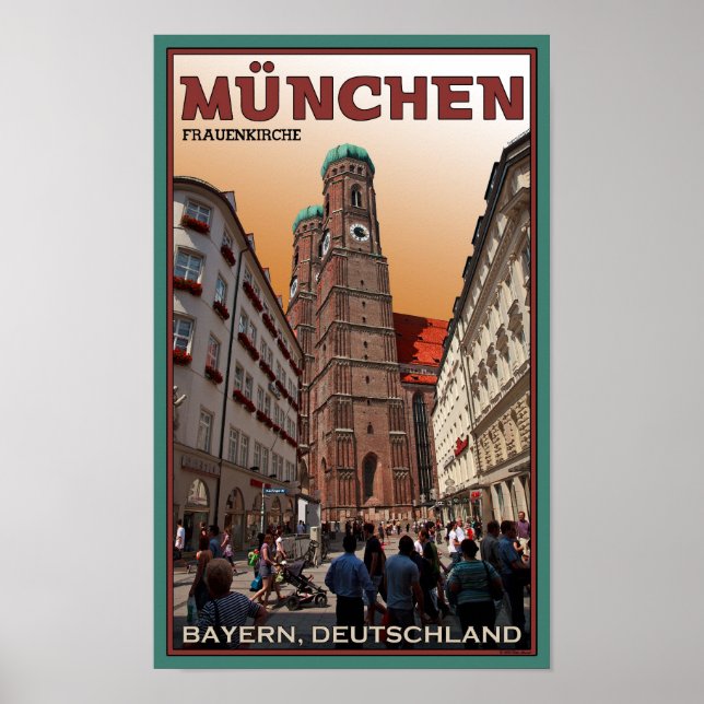 Munich - Frauenkirche Poster (Front)