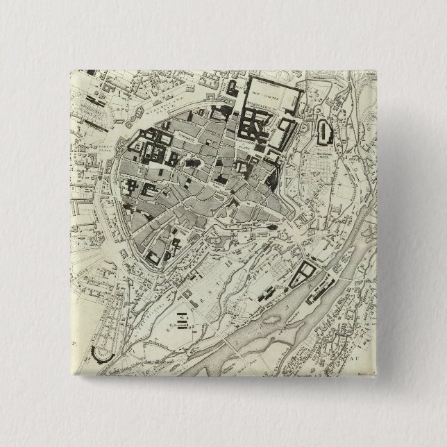 Munich, Germany 15 Cm Square Badge (Front)