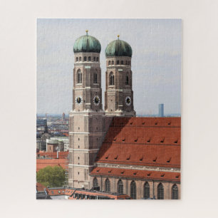 Munich Germany Cathedral - 16x20 -520 pcs. Jigsaw Puzzle