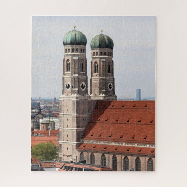 Munich Germany Cathedral - 16x20 -520 pcs. Jigsaw Puzzle (Vertical)