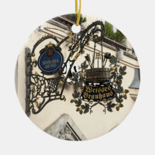 Munich, Germany Ceramic Tree Decoration