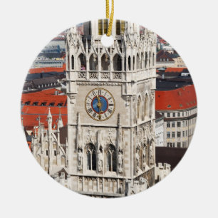 Munich, Germany Ceramic Tree Decoration