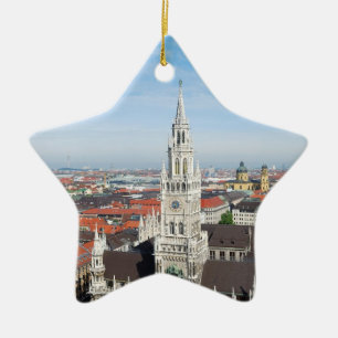 Munich, Germany Ceramic Tree Decoration