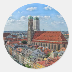 Munich, Germany Classic Round Sticker