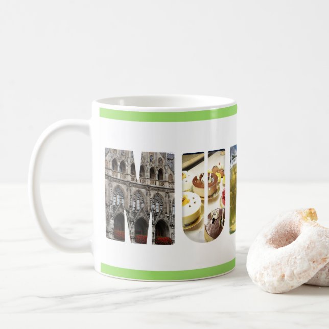 Munich Germany Coffee Mug (With Donut)
