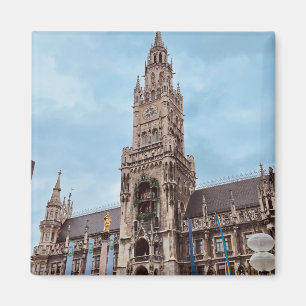 Munich, Germany Colourful Europe  Magnet