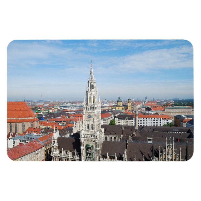 Munich, Germany Flexi Magnet (Horizontal)