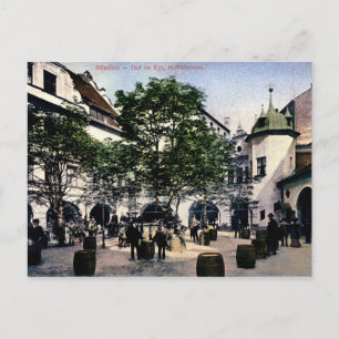 Munich, Germany, Hofbrauhaus, Vintage Postcard