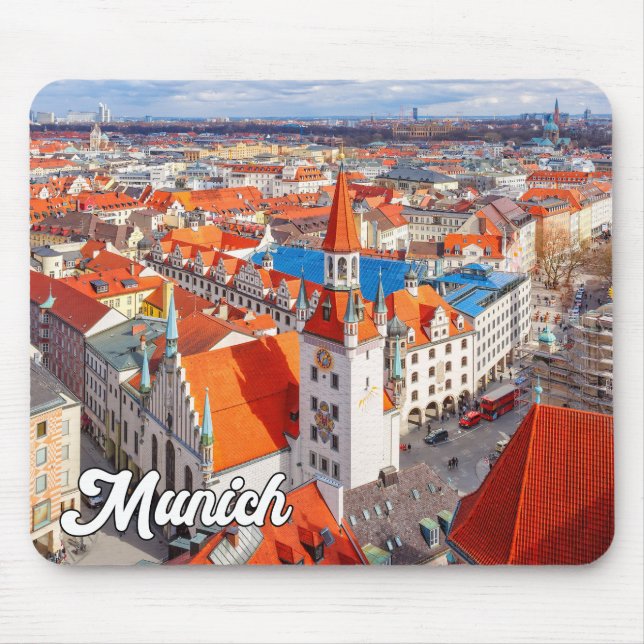 Munich, Germany Mouse Mat (Front)