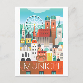Munich, Germany Postcard