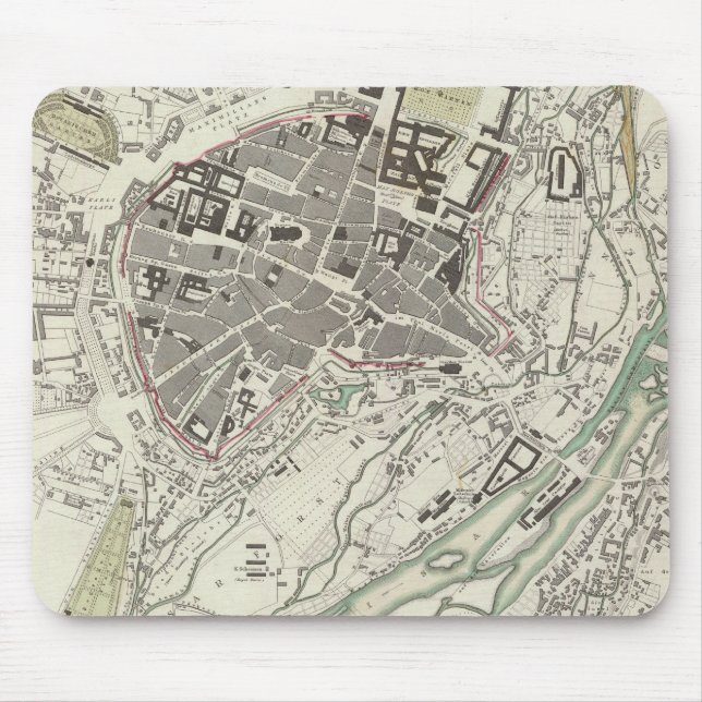 Munich Muenchen Mouse Mat (Front)