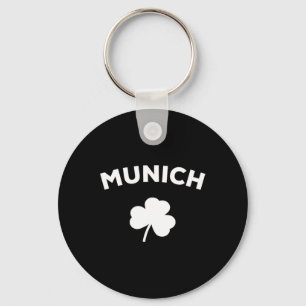 Munich St Patricks Day 2025 Germany German City Key Ring